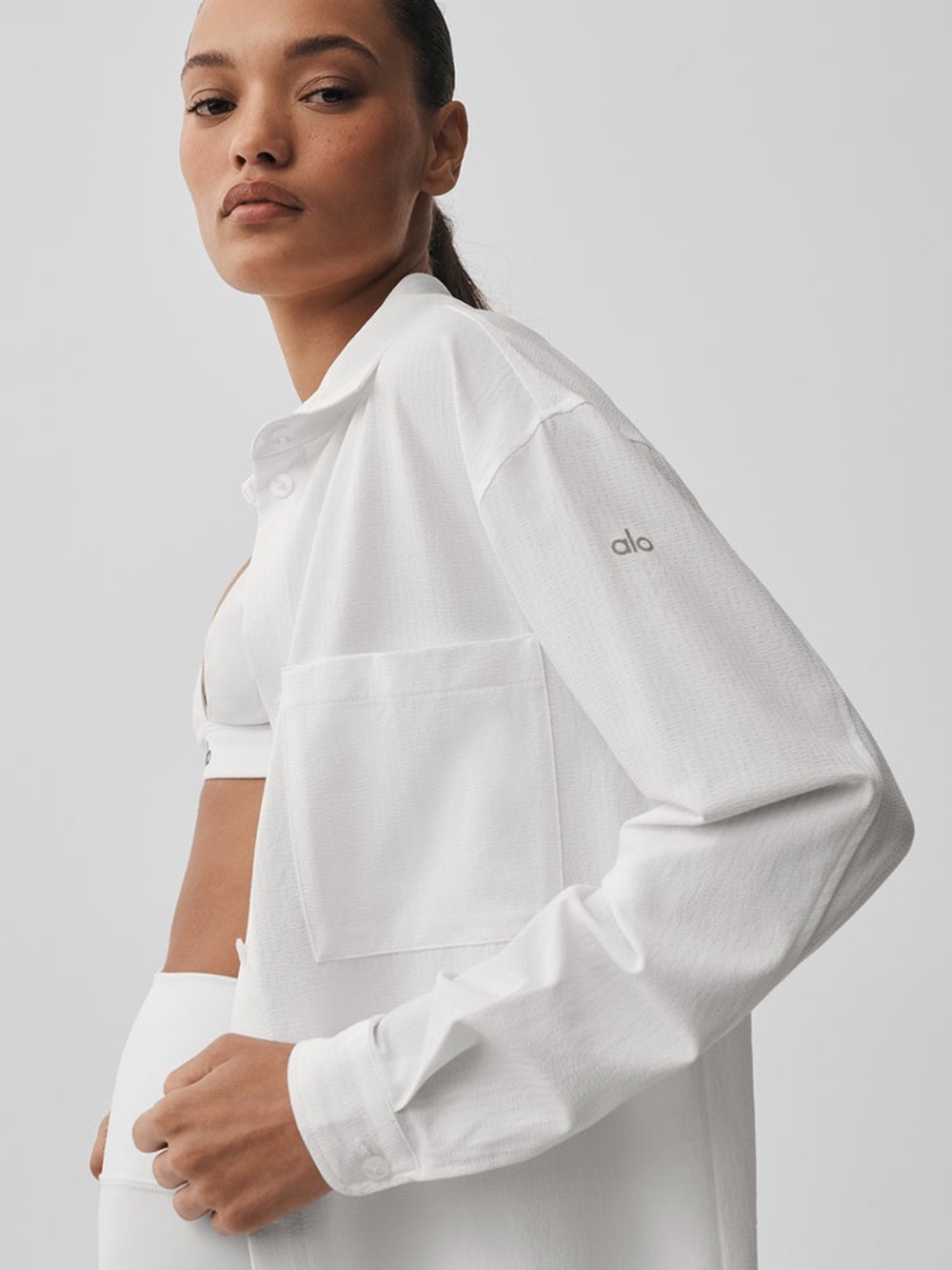 ALO Dreamscape Button Down Long Sleeve